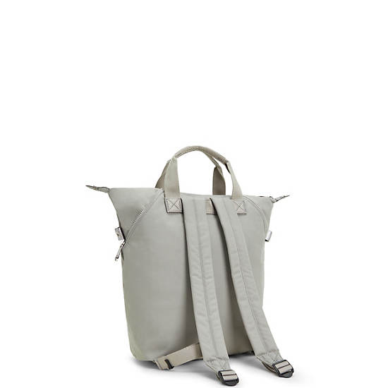 Kipling Art Tote Backpack Laptop Bags Almost Grey | CA 1293TC